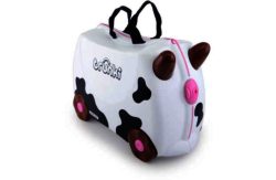 Trunki Frieda the Cow Ride-On Suitcase - Black/White